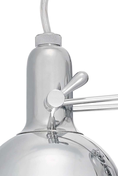 Kinkiet LAMPA ścienna NAUTILIUS 20483103 Kaspa metalowa OPRAWA reflektorek loft chrom