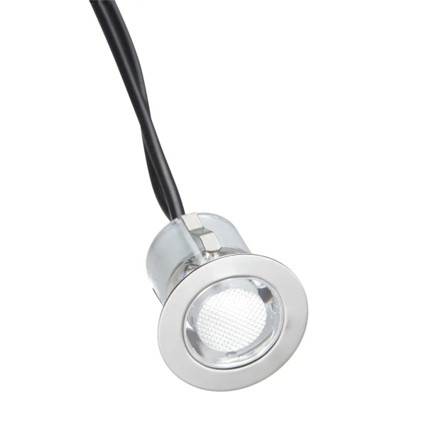 Wpuszczane oprawy zestaw 10 sztuk Cosa G03093/82 LED 7W 6500K IP44 srebrne