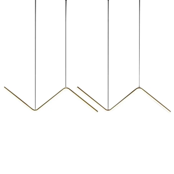 Liniowa lampa wisząca VERTE ML1179 LED 22W 4000K czarna