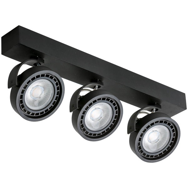 Nasufitowa lampa kierunkowa Jerry AZ1886 spoty czarna