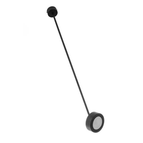 Zwisowa lampa czarna BAR ruchomy reflektor 1xGx53 do biura 41672