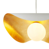 Metalowa lampa wisząca nad stół ENZO ST-F22020601-D60 white biały złoty