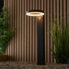 Słupek z czujnikiem Ebro 96934 LED 5,88W 3000K IP44 czarny biały