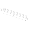 Lampa magnetyczna 11636 LED 15W 3000K biała