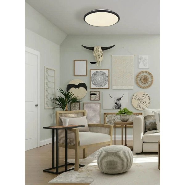 Sufitowa lampa Xander 41569-18BC LED 18W 4000K do salonu czarna