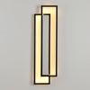Naścienna lampa SYMMETRY ST-MD1027S LED 19W 3000K ramki do salonu czarna