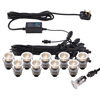 Zestaw 10 lamp wpuszczanych Ikon 73347 LED 7,5W 3000-4000K IP67 srebrny