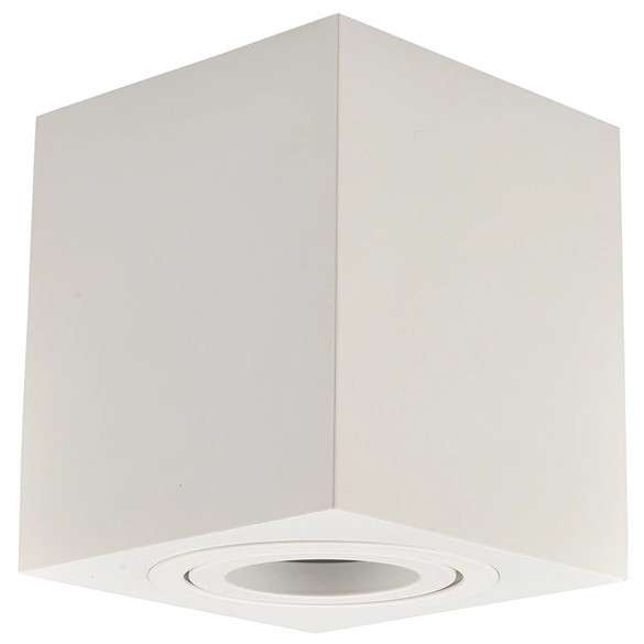 Sufitowa LAMPA plafon SLP6315 downlight prostokątny regulowany biały OUTLET
