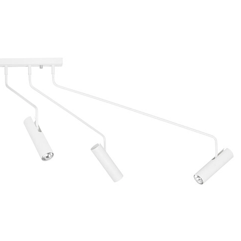 Sufitowa lampa nowoczesna Eye 6492 ruchome tuby nad stół białe