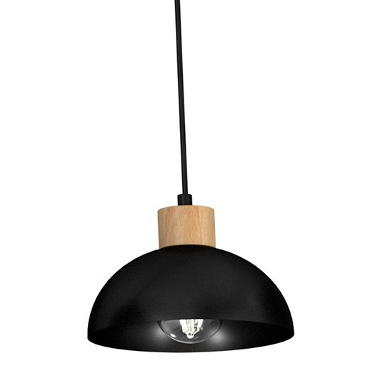 Czarna lampa wisząca ERIK MLP7227 Milagro skandynawska czarna