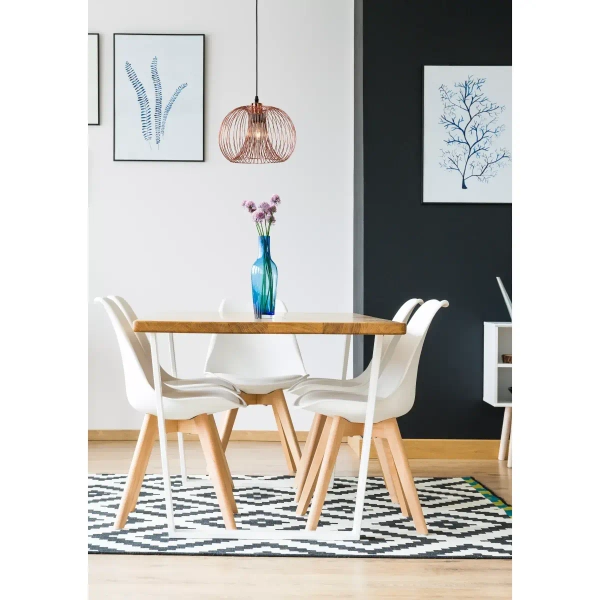 Wisząca lampa metalowa VINTI 02400/30/17 Lucide druciana miedziana