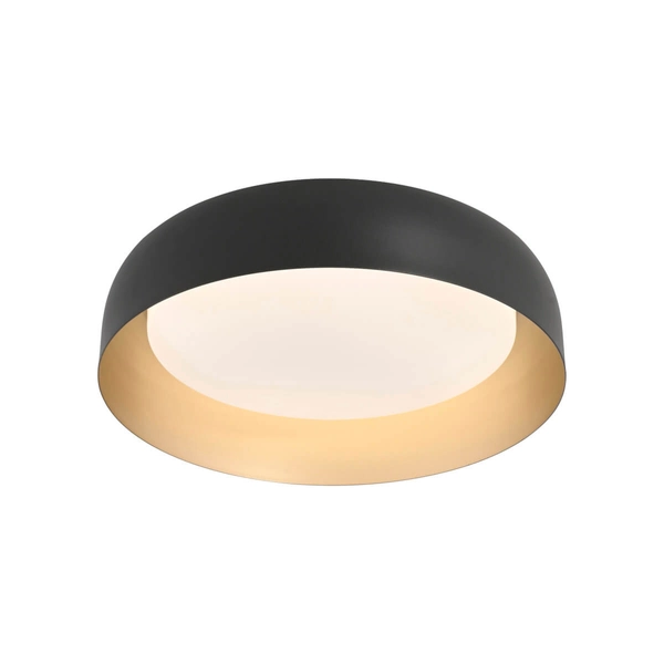 Nasufitowa lampa Osko 14215-18 LED 27,5W 2700-5000K okrągła czarna