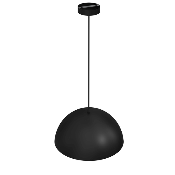 Wisząca lampa sypialniana Beta nad łóżko czarna złota