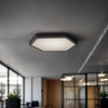 Sufitowa lampa geometryczna Hexagon 1227 LED 40W 4000K czarny