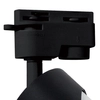 Lampa punktowa do systemu szynowego 1-fazowego Zebra 04211 Ideus czarna biała