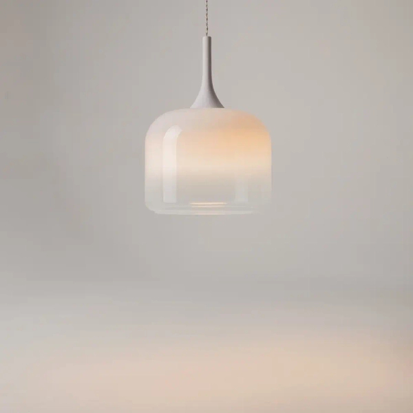 Wisząca szklana lampa nad wyspę Spirito MOD286PL-L18W3K LED 12W 3000K biała