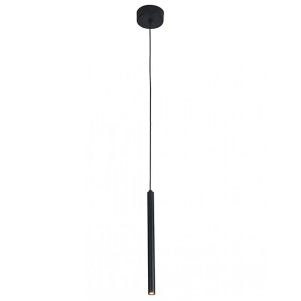 Wisząca lampa podłużna 17009 LED 3W 2700K do jadalni tuba czarny
