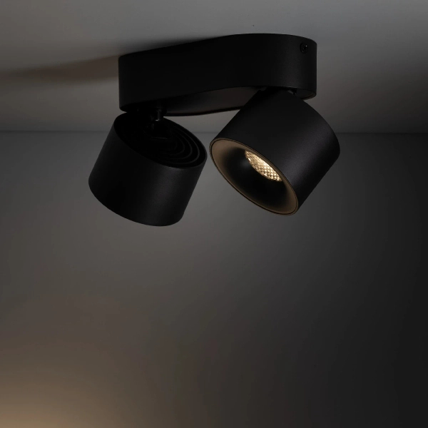 Ledowa lampa sufitowa SPARK DUO 18164 LED 20W 3000-6000K czarny
