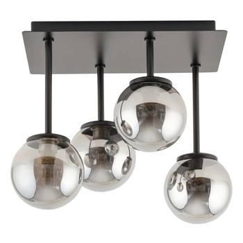 Plafon do salonu molekuły Tulia 33504 Sigma lustrzane kule przydymiona