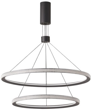 Lampa pierścieniowa Diego AZ5111 LED 70W 3000K ringi czarne