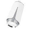 Lampa sufitowa tuba Flower ML0271 do szyny jednofazowej biały chrom