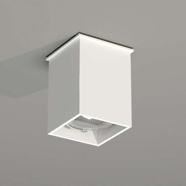 Downlight LAMPA sufitowa TODA 7000 Shilo natynkowa OPRAWA reflektorowa do łazienki biała