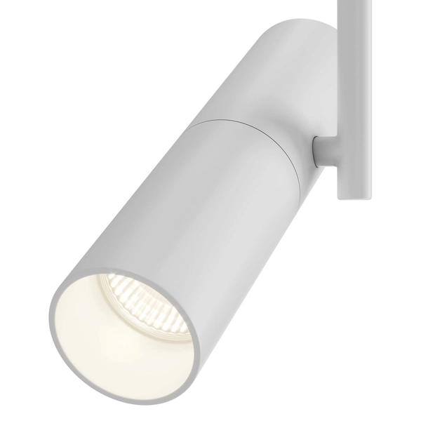 Regulowana lampa sufitowa Elti C020CL-01W Maytoni na wysięgniku biała