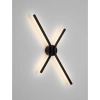 Lampa ścienna metalowa MALERTA LE45421 LED 16W 2700-4000W czarna