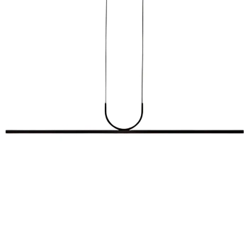 Liniowy żyrandol nad stół Persivald LWLN-PERSI LED 24W 3000K czarny