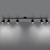 Sufitowa lampa Lemmi SL.1169 tuba regulowana do salonu czarna