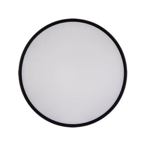 LAMPA sufitowa TOTEM LED C 03926 Ideus okrągła OPRAWA plafon LED 16W 4000K metalowy czarny