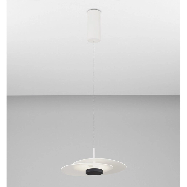 Ledowa lampa wisząca okrągła YACUIBA LE44646 LED 16W 3000K biała