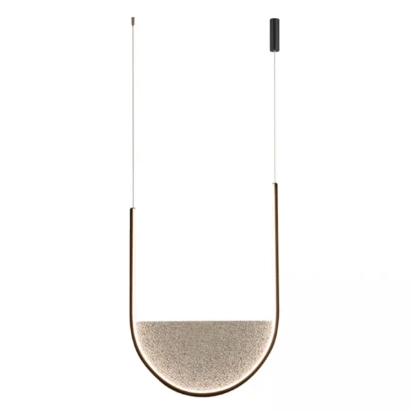 Jadalniana lampa wisząca 23164 LED 28W 3000K czarna szara