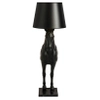 Podłogowa lampa salonowa HORSE S MSE1501100429 King Home koń z abażurem czarny