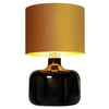 Abażurowa lampa stołowa LORA 41063105 klimatyczna lampka złota