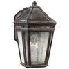 Ogrodowa LAMPA ścienna Londontowne FE-LONDONTOWNE Elstead FEISS metalowa OPRAWA elewacyjna latarenka outdoor IP44 czarna posrebrzana