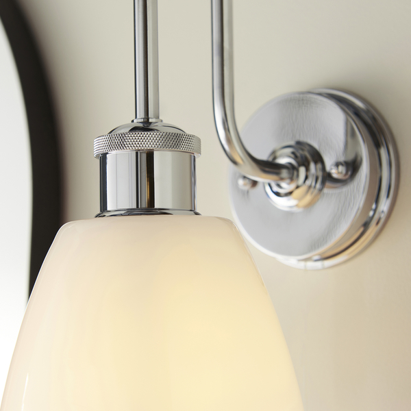Kinkiet z włącznikiem L&-195506 Light& nad lustro IP44 chrom