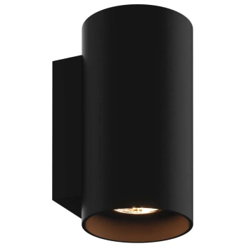 Kinkiet LAMPA ścienna SANDY 92696-N Zumaline tuba OPRAWA metalowa czarna