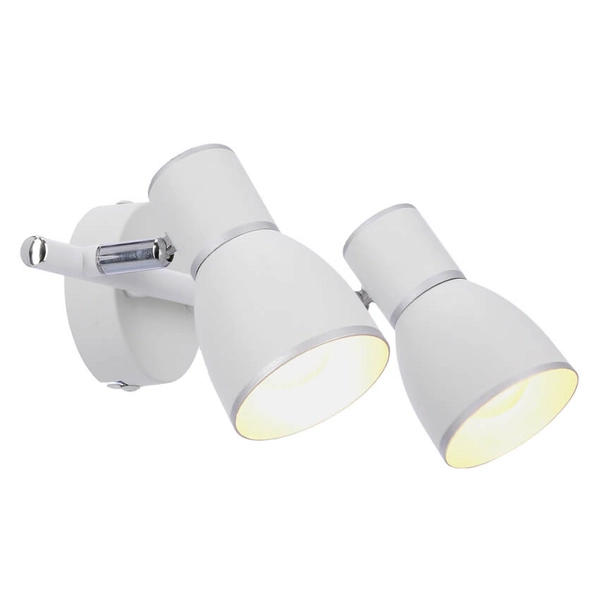 Kuchenna lampa przysufitowa Fido 92-63373 biała chrom