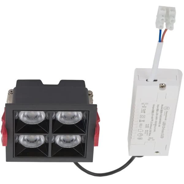 Podtynkowa lampa sufitowa Midi 10064 Nowodvorski LED 16W 4000K czarna