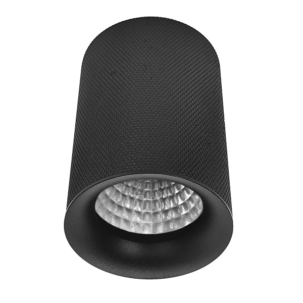 Lampa sufitowa tubka 1380 metalowa do kuchni czarna