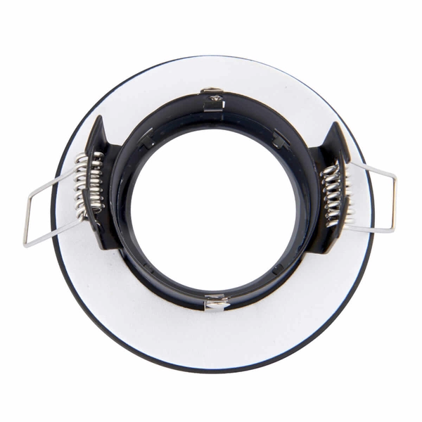 Wpuszczana lampa sufitowa Speculo 99760 Saxby IP65 okrągła czarna