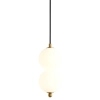 Wisząca lampa do sypialni Pontti LWKM2 LED 6W 3000K kule złoty