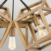 Loftowa lampa wisząca QN-ENSEMBLE5P-BB kostki brązowe