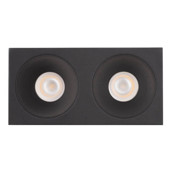 Wpuszczany moduł sufitowy MODULAR HM180 2L Maxlight LED 6W 3000K czarny