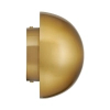 Złota lampa ścienna BUTTON ST-9931W okrągła LED 1x11W metalowa