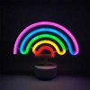 Lampka stołowa tęcza Neon FM-NB04 Zumaline LED rainbow kolorowa