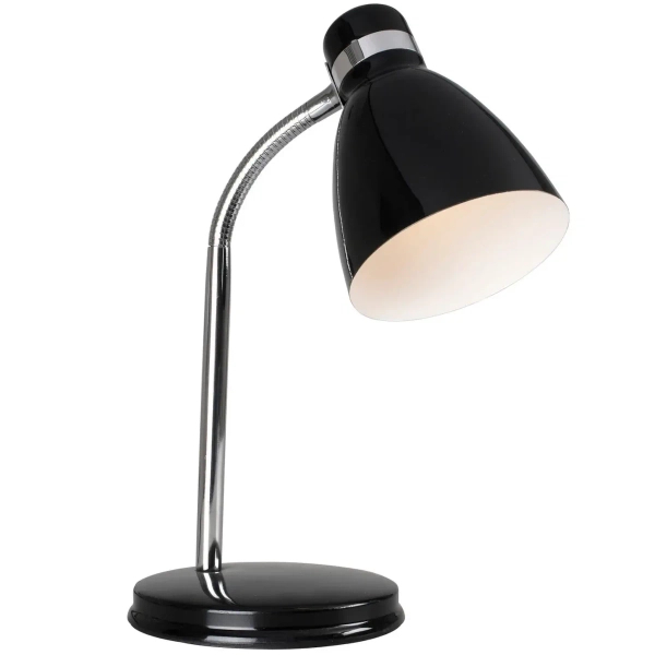 Biurkowa lampka na peszlu Cyclone 73065003 do gabinetu czarny