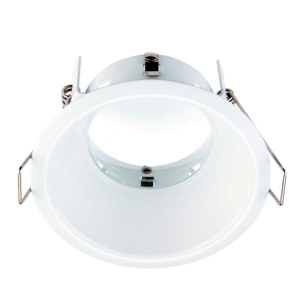 Okrągła oprawa podtynkowa Speculo 80247 Saxby IP65 metalowa biała