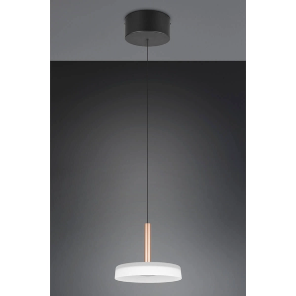 Lampa zawieszana CELESTE 354910165 LED 10W 3000K metalowa biały brązowy